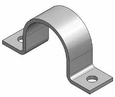 Obejma pałąkowa DIN1593