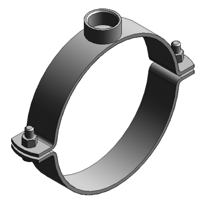 Obejma TITAN HD mufa 1 1/4" bez izolacji 273