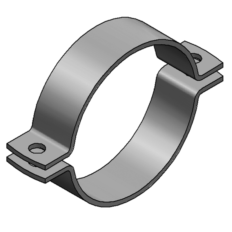 V2A OBEJMA 361-370 BEZ PRZYŁ. BEZ EPDM