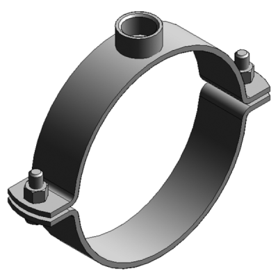 Obejma TITAN HD mufa 1" bez izolacji 368