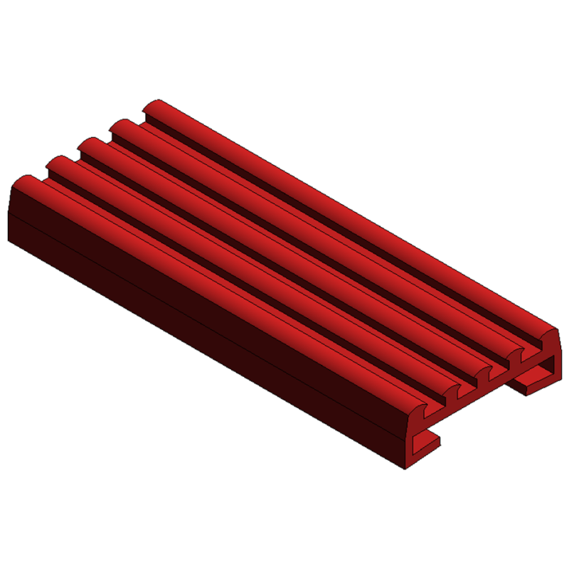 WKŁADKA TŁUMIĄCA CZERWONA (silicon) 35 X 6,0