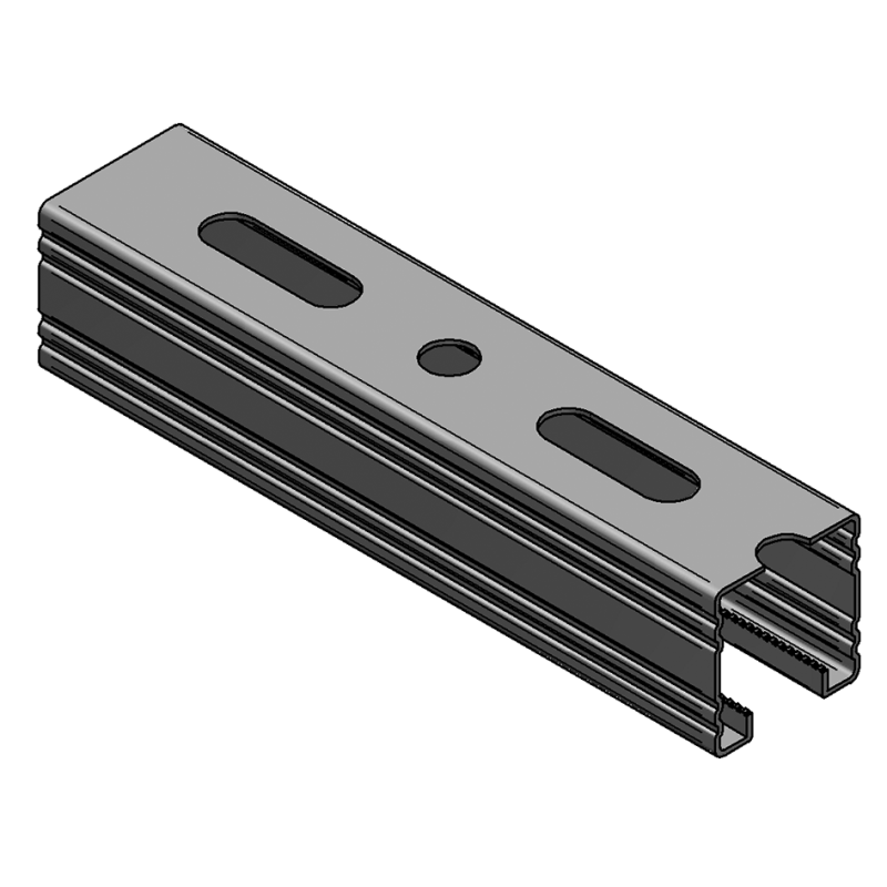 SZYNA PROFILOWA 45/45/1,5/6000 zębata OCYNKOWANA
