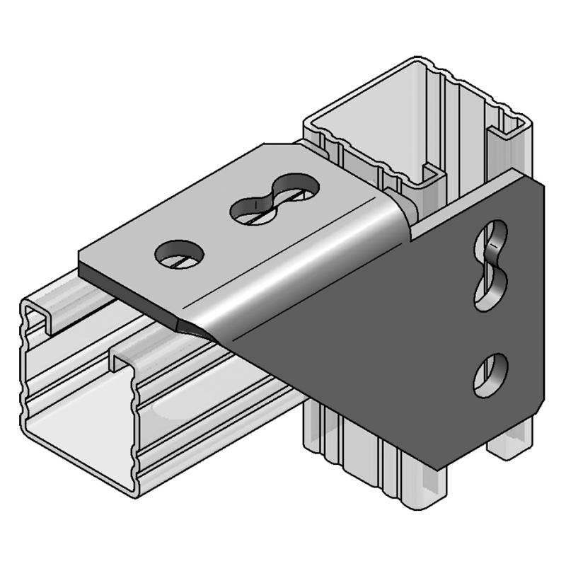 ŁACZNIK 2-PŁASZCZYZ. Z 4-OTW. PRAWY