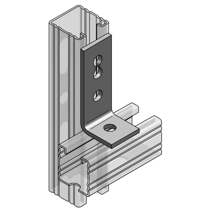 ŁĄCZNIK KĄT. 40/5 Z 3-otw. KRÓTKI