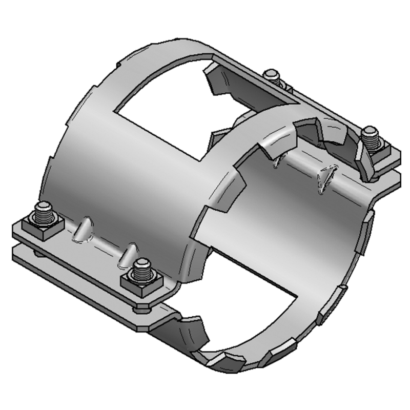 Obejma pazurowa SIMA-CRAMP DN125