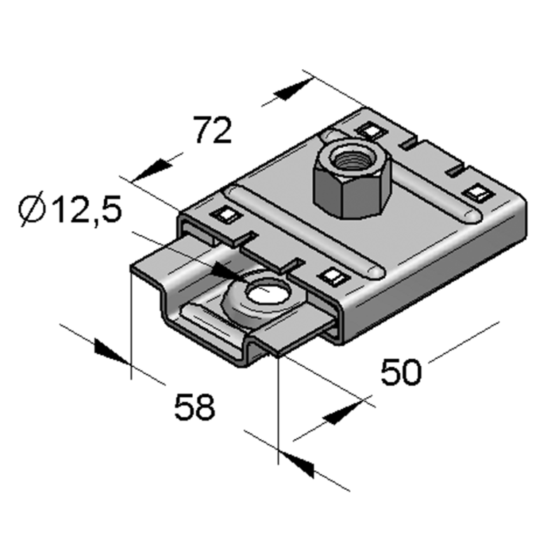 PODPORA ŚLIZGOWA GL-37 1/2"