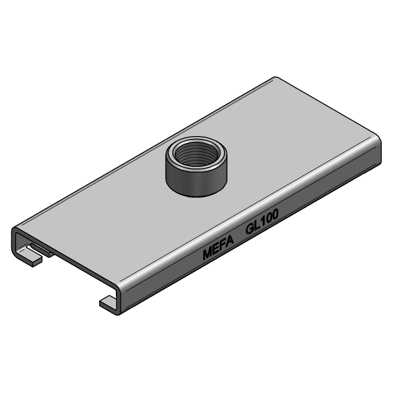 PODPORA ŚLIZGOWA GL 100/M16