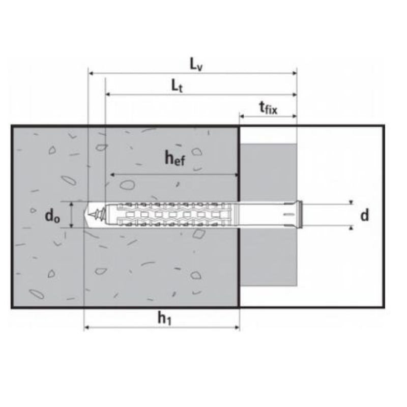 KOTWA RAMOWA M10/160 MULTI EXPANTION Z KOŁNIERZEM