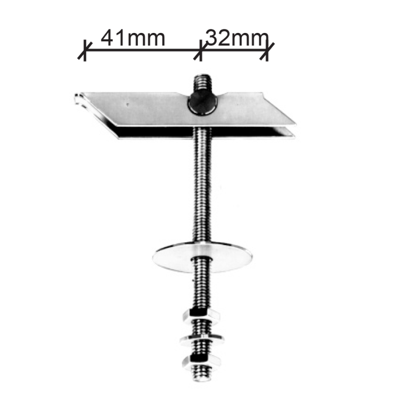 DYBEL WYCHYLNY K10 M10/180