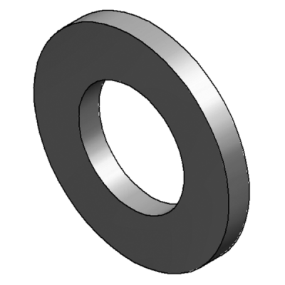 V2A PODKŁADKA OKRĄGŁA 13,0/37/3,0