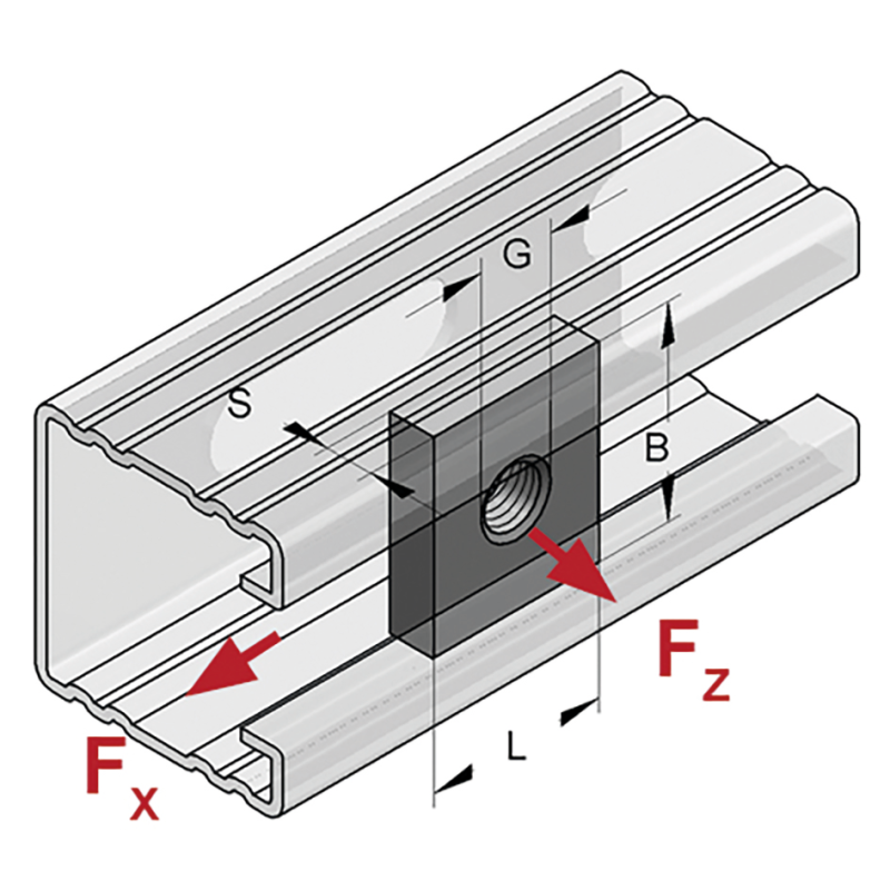 PŁYTKA 4-kt Z OTW. GWINT. 35/30 M16 oc.term.
