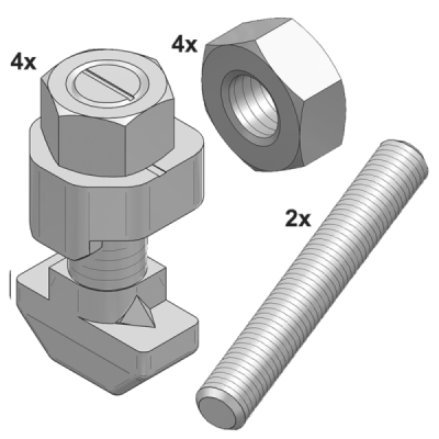 ZESTAW MONTAŻOWY DO ZACISKÓW CENTUM 82-160