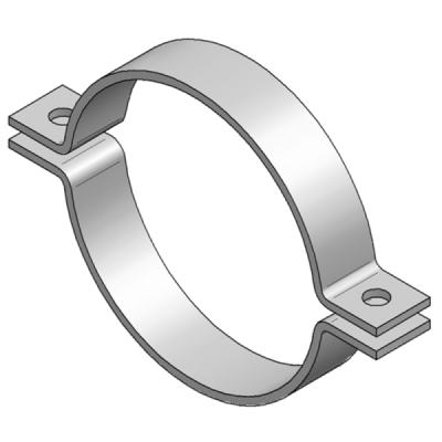 Obejma typ A, DIN3567 27 stal V2A